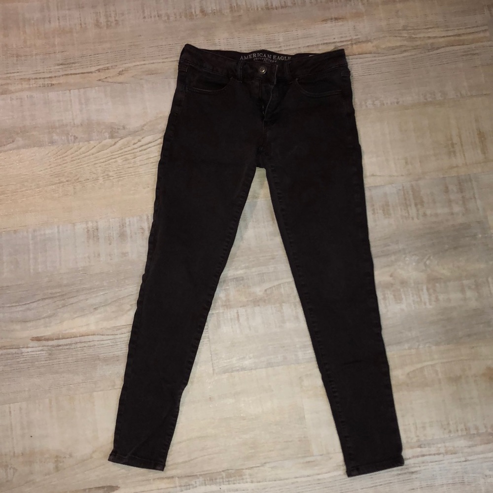 dark maroon jeans
